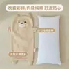 Almohada de cáscara de trigo sarraceno, Almohada para columna cervical, Almohada triangular de una sola pieza, Núcleo de almohada de trigo sarraceno, Almohada para protección del cuello, Ayuda para dormir, Almohada doméstica desmontable para adultos