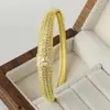 Distrito de Lu moda quente transfronteiriça fivela cobre banhado zircônia incrustada pulseira fabricantes atacado Joker joias simples