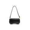 Bolso de axila retro moderno europeo y americano, bolso de hombro de pelo de caballo de cuero genuino de alta calidad, diseño nicho, bolso de mujer que combina con todo
