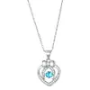 Collar Dinámico con Lazo y Corazón Móvil de Plata de Ley S925 Transfronterizo para Mujer, Cadena para Clavícula, Colgante de Corazón Móvil de Lujo Ligero para Celebridades de Internet