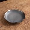 Vento Silencioso Vintage Minério Original Lama de Rocha Velha Escultura em Argila Pote Suporte Seco Bolha Mesa Cerâmica Pedra Argilosa Bandeja de Chá Pequena Bandeja de Chá Almofada de Bule Acessórios para Conjunto de Chá