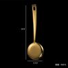 Espátula de acero inoxidable, utensilios de cocina engrosados, espátula para cocinar, colador, espátula para freír, cuchara para sopa, utensilios de cocina pequeños, 10 piezas, exportación al por mayor