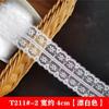Acessórios de renda branca para arroz feitos em Taiwan, DIY, acabamento para vestido de boneca feito à mão, decoração de faixa de cabelo Lolita para planner