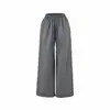 Pantalones casuales ligeros de verano para mujer, nuevo estilo 2026, pantalones cómodos para casa, pantalones Yamamoto de cintura alta elástica, algodón