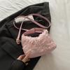 Nova Bolsa de Noite Flor Rosa Doce de Verão 2025, Bolsa de Mão Fashion para Banquetes, Trajes de Noite Qipao, Bolsa Transversal Artística