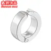 Pinzas para Orejas de Acero Inoxidable sin Perforación del Fabricante, Tendencia Caliente Transfronteriza Pinzas para Hélice de Oreja Estilo Coreano Personalizadas para Hombres y Mujeres, Hebillas de Oreja y Aretes de Acero de Titanio