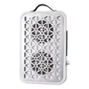 Amdmg Turbina de Manicura Silenciosa Ultra Delgada Ventilador Doble Aspiradora Gran Succión Pulido Eliminación de Uñas Máquina de Polvo Aspiradora