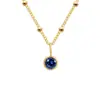 Colar St.delan Europeu e Americano Dezembro Feminino Moda Ins Colar da Moda Pingente Pedra Bruta de Diamante Lote
