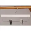 Percha Blanca para Ropa de Niños Percha para Ropa de Bebé Infantil Percha de Madera para Ropa del Hogar Tienda de Ropa Infantil Perchero de Madera Antideslizante Sin Marcas