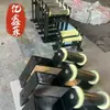 Em Estoque Roda de Suporte da Corrente de Arraste de Aço Roda Guia Suporte Anti-Afrouxamento da Corrente Suporte com Rolamento de Nylon Roda de Apoio da Corrente de Arraste Roda de Suporte