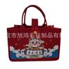 2024 Año del Dragón Nueva Moda Bolsa de Fieltro Año del Dragón Banquete de Cien Días del Bebé Bolso de Mano de Fieltro Bolsa de Decoración para Boda