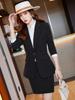 Traje profesional de ventas, traje de primavera y otoño para mujer, moda femenina, recepción de hotel, salón de belleza, ropa de trabajo, traje de mujer, ropa inmobiliaria.