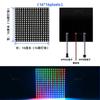 WS2815 12v Breakpoint Continuação Pixel Tela 8 * 8 16 * 16 8 * 32 Programável Full Color Led Pixel Screen