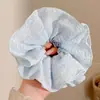 Diadema de lazo de encaje de moda, banda para el cabello extragrande estilo coreano, delicado patrón floral, perfecta para crear un peinado de moño