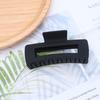 Pinza hueca larga grande exquisita pinza para el cabello recogido diseño de pinza de tiburón sentido nicho pinza para el cabello adorno para la cabeza femenino clip