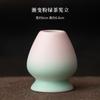Conjunto de Quatro Peças Rosa Degradê e Verde Matcha, Tigela de Matcha para Cerimônia do Chá da Dinastia Song, Ferramentas para Preparo de Chá, Batedor de Matcha, Colher de Chá, 100 Peças