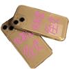 Texto Creativo de Sobrina Adecuado para Funda de Teléfono iPhone 17, Diseño de Nicho 15 Pro, Cobertura Total Apple 14, Artículo de Tendencia Tiktok 13