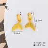 Esperando mucho tiempo no se desvanece boutique diy estrella dorada luna concha amor delfín colgante collar accesorios dorados