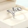 Anillo Lindo de Zorro Diseño de Nicho Coreano y Japonés Estiloso Dulce Personalidad Animal Anillo Abierto para Dedo Índice Suministro