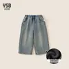Ropa Infantil Yingsibo, Pantalones de Invierno para Niños Grandes, Pantalones Rectos para Niñas, Pantalones Casuales para Niños, Jeans para Niños con Forro Polar