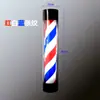 Luz rotativa para cabeleireiro uso em barbearia luz com logo de salão pendurada na parede externa semicircular luz colorida clássica pequena caixa de luz