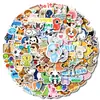 100 Pegatinas Pequeñas de 4 cm Graffiti Combinables Dibujos Animados Lindos Cerdo Pingüino Pegatinas Amazon Transfronterizo
