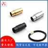 Hebilla magnética de acero inoxidable sin clavos hebilla de rueda delgada pulsera de cuerda de cuero conexión de acero de titanio Accesorios de joyería dorados para bricolaje
