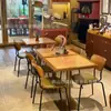Mesas y Sillas de Barra, Estilo Retro Americano, Sillas de Cafetería, Taberna, Bar Musical, Restaurante Temático, Mesa Redonda, Uso Comercial para Comer
