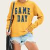 Sudadera de Mujer Amazon Transfronteriza de 25 Años con Estampado de Letras, Cuello Redondo, Moda, Manga Larga, Otoño e Invierno, Europea y Americana, Venta al por Mayor