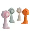 Nuevo modelo de verano, mini ventilador de mano para exteriores e interiores, USB recargable, portátil, de tres velocidades, con base, venta al por mayor