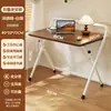 Escritorio Plegable, Escritorio de Computadora sin Instalación, Mesa Pequeña para Estudiante en Casa, Dormitorio, Mesita de Noche, Escritorio Simple para Escribir, Escritorio de Oficina