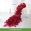 Arranjo de Mesa Cascata Flores Artificiais Acabadas Flores Artificiais Decorações de Festa de Aniversário Tiras de Flores Penduradas Ornamentos para Vitrine Comercial Decorações de Boas-Vindas
