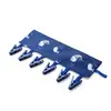 Percha de Tela Portátil para Ropa, Pinza Plegable Multifuncional para Ropa, Tendedero, Pinza para Calcetines, Percha para Ropa de Viaje al Aire Libre