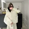 Nuevo Chaleco de Algodón con Plumas para Mujer en Invierno, Holgado y Delgado, Estilo Occidental, Estilo Preppy, Chaleco Chaqueta Europeo para Vestir por Capas Ins