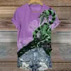 Camiseta Base Transfronteriza para Mujer Spice Girl Top Ajustado Puro Estampado Digital 3D de Serpiente Moda Camiseta Base para Mujer