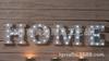 Luminária de Letra de Madeira Sólida Branca Quarto Letra Decorativa Luz Noturna Lâmpada de Combinação Decorativa para Casa