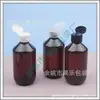 Botella flip-top, 200 ml, con tapa en forma de mariposa, botella de cuello estrecho, adecuada para champú, gel de baño y jabón de manos; Botella recargable de 200 ml