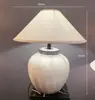 Ornamento de Vento Silencioso Estilo Japonês Sala de Estar Estudo Luminária de Cabeceira Pote de Porcelana Feito à Mão Vasos de Flores Luminária de Mesa de Cerâmica para Hotel Pousada