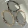 Ficar! Recomendar! Exquisite High-grade Heavy Industry Light Luxury Simple All-match Nicho Importado Shijia Pearl Bracelet Nicho