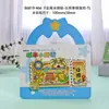 Ímãs de geladeira Rizhao com fontes metálicas, lembranças de viagem, produtos culturais e criativos da moda, presentes no atacado