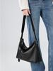 Bolso de Hombro de Cuero Genuino para Mujer 2026 Modelo Nuevo Bolso de Piel de Vaca de Primera Capa Bolso Cruzado Versátil Elegante Bolso de Axila para Mujer