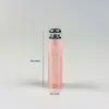 Tubos Vacíos de Lipstick de Alta Gama Listos para Usar, Tubos para Bálsamo Labial, Tubos Rosados Transparentes de Presión, Personalizables con Logo