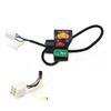 Vehículo eléctrico adecuado para combinación izquierda, bocina de dirección tres en uno, faro, interruptor tres en uno, accesorios para vehículos eléctricos