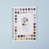 Vendedor popular transfronteiriço caderno de aquarela livro de colorir dedicado à aquarela livro de pintura em aquarela com atacado de aquarela