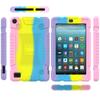 Para Amazon Fire7 2019 Funda plana colorida de silicona suave todo incluido antigolpes Funda protectora para Amazon HD8