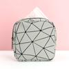 Bolsa de almacenamiento para toallas sanitarias de cuero PU transfronteriza, portátil, gran capacidad, bolsa de cosméticos, para llevar en cabina, estudiantes de último año, bolsa para la regla mensual