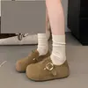 Zapatos Birkenstock Retro para Mujer 2026 Nuevo Otoño Zapatos sin Cordones Zapatos Cerrados Suela Gruesa Zapatos Birkenstock Mocasines Mujer