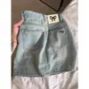 Saia Jeans Retro Estilo Americano Plus Size para Mulheres, Verão, Caimento Solto, Cintura Alta, Emagrecedora, Que Abraça o Quadril, Saia Curta Evasê para Mulheres Curvilíneas