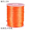 Linha nó chinês 6 100 m 2 mm de espessura feito à mão diy tecido pingente pingente ano de nascimento corda vermelha pulseira cordão