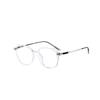 Gafas de Moda Retro que Cambian de Color con Luz Anti-Azul para Mujer, Gafas Planas Transparentes de Moda Transfronteriza para Hombre, Armazones de Gafas Estilo Similar a Xiaohongshu